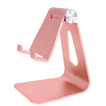 Chinese aluminum alloy mobile phone live broadcast stand desktop base Universal Creative adjustable flat metal stand