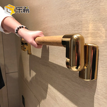 Toilet folding handrail Toilet bathroom toilet toilet toilet booster frame Elderly safety barrier-free grab bar railing