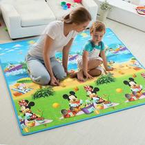 Baby crawling mat thickened baby child climbing mat summer folding living room home stitching moisture-proof foam mat blanket