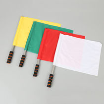Issuing equipment factory direct selling flag school track and field competition red and yellow command flag fun games sponge hand