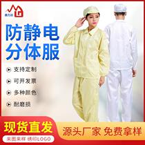 Electrostatic Coat Large Vest Dust-free Workshop Anti-Dust Split Clean Suit Split Workwear Conjoined Antistatic Clothing