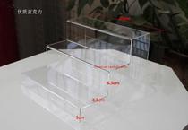 Acrylic ladder display stand multi-layer display table plexiglass two or three layer wallet rack shoe rack