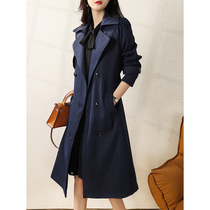 Chronicle Philosophy Windcoat Lady Jacket Lady Little Subdesign Sense Superior Yinglun Wind 2022 Spring new mid-length