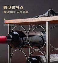 Small wholesale 2021 new wine storage rack red wine rack wine glass rack Amazon selection factory supply