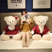 Wedding Lovers Bear Bull Paparazzi Pressure Bed Doll Teddy Bear Plush Doll Purchasing Big Wedding Gifts