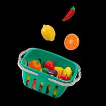 Children Cut Fruit Toys Baby Vegetables Cut Music Boys and Girls Play Kitchen Fruit and Vegetable Set