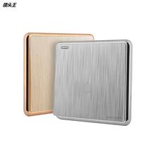 Type 86 Home Computer Phone Satellite doorbell White Gold Silver Color Wall Switch