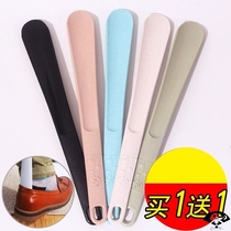 Shoehorn Lazy shoe artifact shoe dial long handle shoe pick target lie small handle shoe lift shoe slip 