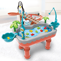 Educational fishing toys children magnetic fish 2 a 3 year old 1 baby 4 two years old boy early Education Intelligence brain girl