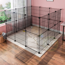 Cat cage Indoor large and small pet fence Dog Chinchilla Rabbit wind fence Isolation door fence anti-jump