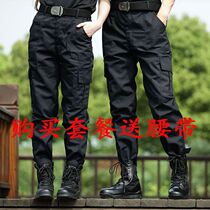 Overalls pants mens black training pants overalls camouflage pants security overalls military fans pants men and women