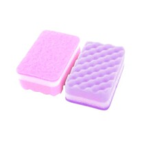 Spongy scouring cloth kitchen brush dish cloth thickened household brush bowl cleaning supplies cloth