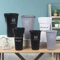 Home Waking Buckets Flowers Vases Flowers Vases Deep Water Special High Round Acrylic Flower Shop Rearing Inserts Plastic Big-way Transparency Industry