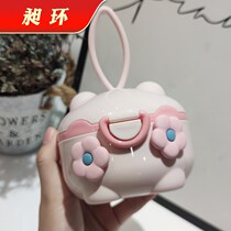 Cute milk powder box portable out baby rice noodle storage tank sub box sealed moisture-proof box large
