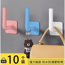 Household multifunctional non-perforated storage rack strong non-marking kitchen storage wall finishing bracket self-adhesive hook