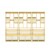 Winery wrought iron Wine Rack bar ground wine cabinet wine wine wine storage display rack European style storage rack red wine grid