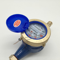 Spin-wing digital water meter 4 points 6 points Domestic cold water meter silk buckle water table DN15 20 25 32 40