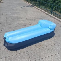 Manufacturers outdoor music festival inflatable sofa single folding air bed field camping lazy air sofa