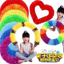  Garland dance props Children hand-held singing competition Semicircular phalanx Aerobics junior high and high School opening ceremony road