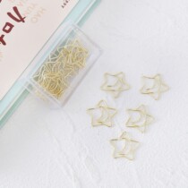 Xingyue paper clip creative cute shape ins metal high value hand account decoration bookmarks office clip paper clip