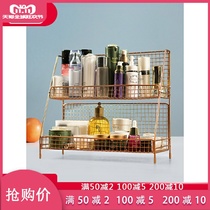 Cosmetics shelf storage box desktop rack Net red dressing table skin care simple multi-layer large capacity finishing rack