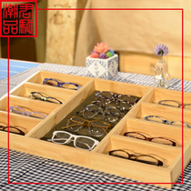 Chengyan Junchi Chauchios new multi-pay solid wood glasses Shop Decorative Pendulum Sunglasses Sunglasses Display