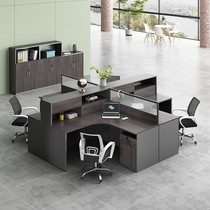 Child Positive Staff Office Table And Chairs Portfolio Brief Modern Station Screen Staff Finance Office Decky White