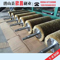 Steel wire brush roller rust removal steel wire roller industrial brush roller Roller roller brush wire brush steel wire brush Industrial use