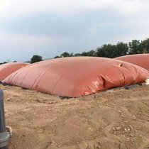  Red mud soft digester tank full set of equipment Gas storage biogas bag Household farm new rural fermentation bag thickening