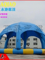 Inflatable round pool pool with tent inflatable pool inflatable pool inflatable pool plus tent water slide
