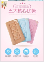 Splicing bed Kindergarten bed surrounded by padded futon Baby padded 70x15088x168 crystal velvet childrens mattress