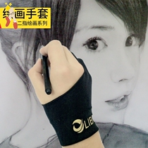 Board drawing gloves painting gloves anti-fouling anti-sweat and anti-touch screen sketch oil painting electronic tablet iPad gloves new products