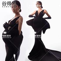 Pregnant Woman Photo Costumes New Meritocratic Wind Gestation Mommy Writing True Art Photos Clothes Movie Themed Pregnant Woman Photos Costumes