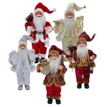 Cute new Christmas decoration 18 inch 46cm standing sitting Santa Doll Doll Festival ornaments