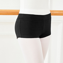 Dance practice pants adult female boxer shorts elastic tight one-point pants ballet low-waisted body safety pants