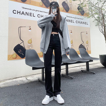 OROI 100 Hitch Yodenim Jeans Woman Pituality Loose High Waist Display Slim Large Size Straight Drum Pants 2022 New Long Pants