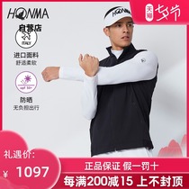 HONMA new golf mens vest stretch Italian imported fabric sunscreen and anti-ultraviolet