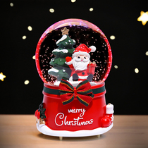 Christmas gift crystal ball music box to send children birthday girl girl creative Santa kindergarten