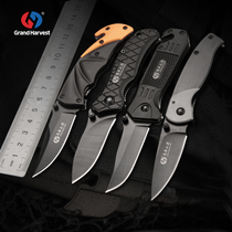 Hongfeng multi-functional folding knife mini knife outdoor carry-on express knife emergency self-defense portable fruit knife