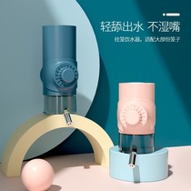 Pet supplies Water dispenser Dog water dispenser Hanging non-wet mouth Large capacity cat automatic licking and feeding device