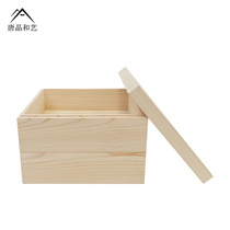 Professional custom cypress sushi plate Japanese Korean cuisine special box dinner plate fresh wood box fish box sashimi box