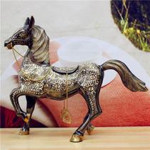 2021 Pakistan traditional handicrafts Bronze bronze sculpture animal money horse home u decoration gift bt03