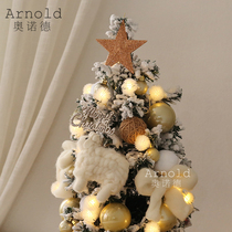 Christmas decorations Christmas tree desktop mall ins ornaments Simulation mini tree counter decoration Dress up supplies