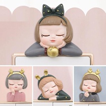 ins Net red decorative small Loli switch stickers wall stickers protective cover hipster cute cartoon stereo creative socket