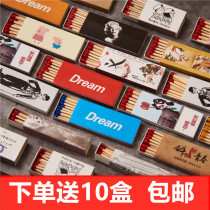 It takes fire to match good-looking high-end old-fashioned nostalgic fire purple box retro fashion creative disposable Foreign