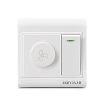 Ceiling fan lamp wall control electric fan lamp fan 86 type switch electric fan lamp with chandelier controller Governor integrated