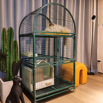 Cat cage Cat cage Home cat nest Villa Large free space Cat house Cat house supplies with toilet one