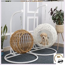 Cats nest Teddy small cooling Vine Kennel Dog House rattan cat hammock dog removable wash Summer Pet Net red Indoor