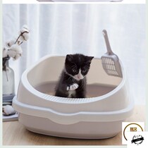 Cat litter basin large anti-splashing kitten full semi-enclosed cat toilet cat sandbowl cat litter bowl for deodorant cat