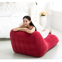 Spot enlarged lengthy sofa S-shaped flocking inflatable recliner sofa sleeper sofa sleeper sofa